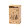 Cargador USB Caña de Trigo/ ABS/ Bambú