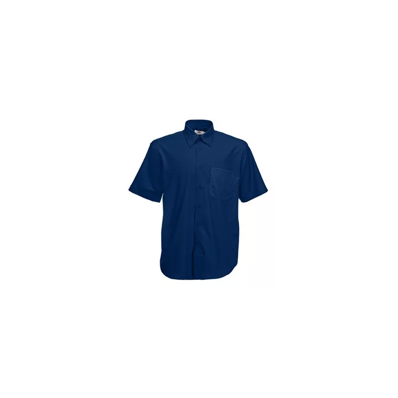 Camisa Oxford Manga Corta Fruit Of The Loom