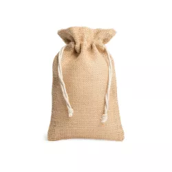 Bolsa de yute estilo saco