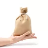 Bolsa de yute estilo saco