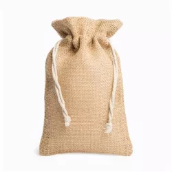Bolsa de yute estilo saco