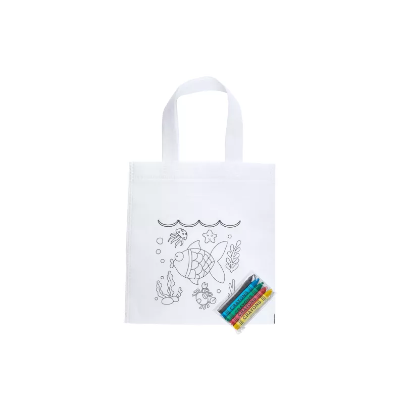 Bolsa para colorear con ceras