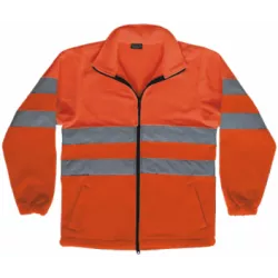 Forro Polar Alta Visibilidad Airport Naranja Fluor