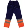 Pantalón Alta Visibilidad Train Naranja Flúor/Azul Marino