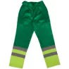 Pantalón Alta Visibilidad Train Amarillo Flúor/Verde Estepa