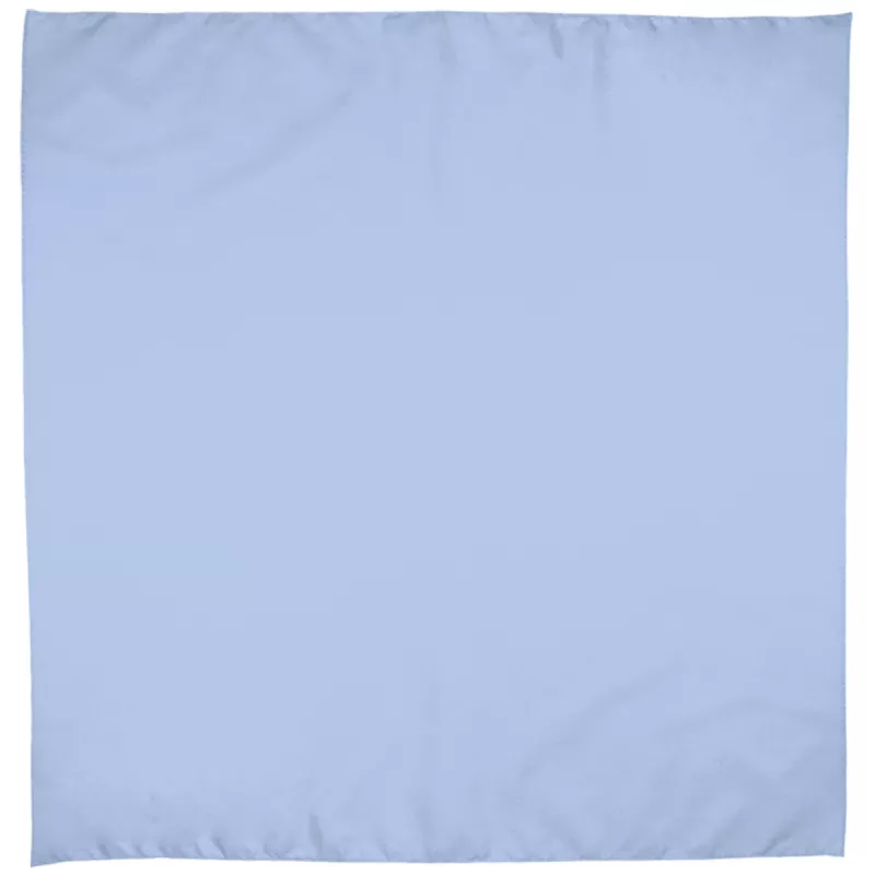 Pañuelo Cuadrado Bandana Adulto Azul Celeste