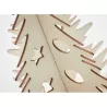 Árbol de Navidad de madera DIY