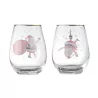 Set de 2 vasos de Navidad 330ml