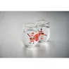 Set de 2 vasos de Navidad 330ml