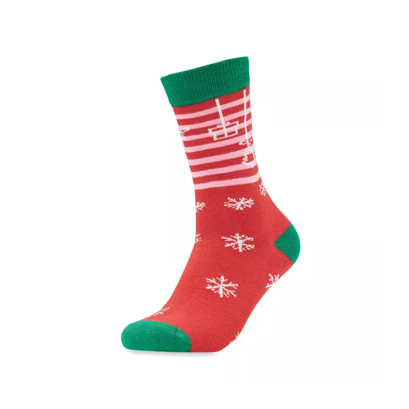 Par de calcetines de Navidad Adulto
