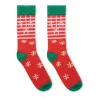 Par de calcetines de Navidad Adulto