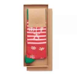 Par de calcetines de Navidad Adulto