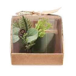 Porta velas de Navidad