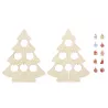 Decoración madera árbol Navidad