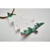 Adorno navideño papel semillas