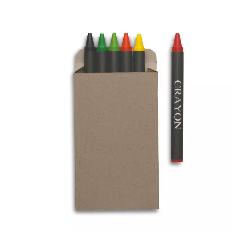 Estuche 6 lápices de cera