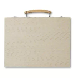 Set pinturas en caja de madera