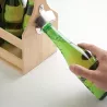 Caja de bambú para 6 cervezas