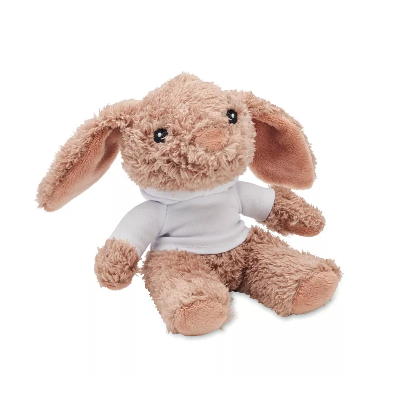 Peluche conejo con capucha