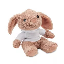 Peluche conejo con capucha