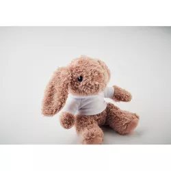 Peluche conejo con capucha
