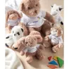Peluche conejo con capucha