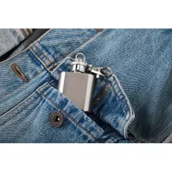 Llavero petaca Hipflask acero