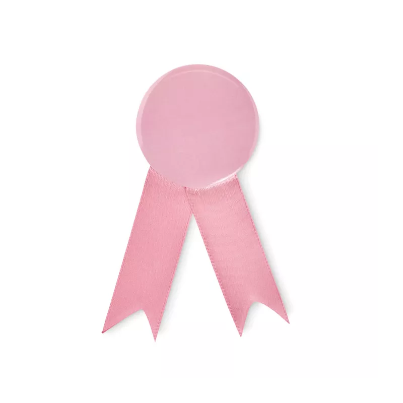 Broche insignia con cinta