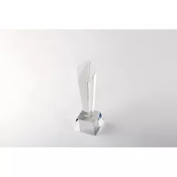 Trofeo de cristal con caja