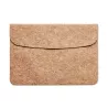 Bolsa de corcho para portátil