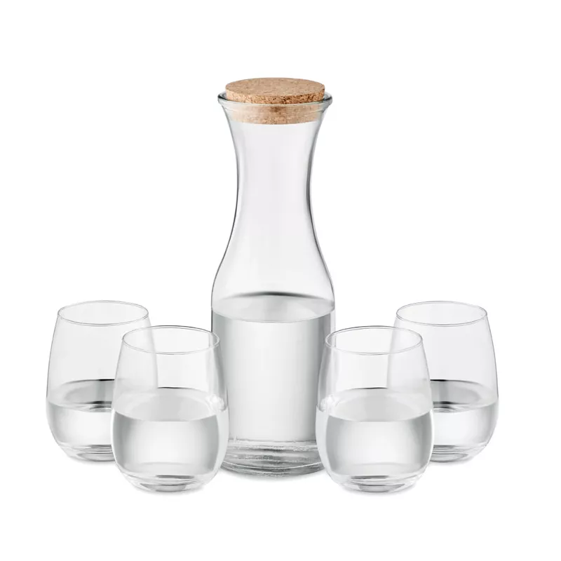 Set bebida vidrio reciclado