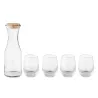 Set bebida vidrio reciclado