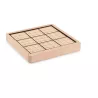 Juego de mesa sudoku de madera