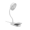 Ventilador cargador con luz