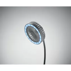 Ventilador cargador con luz