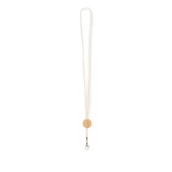 Lanyard algodón con mosquetón