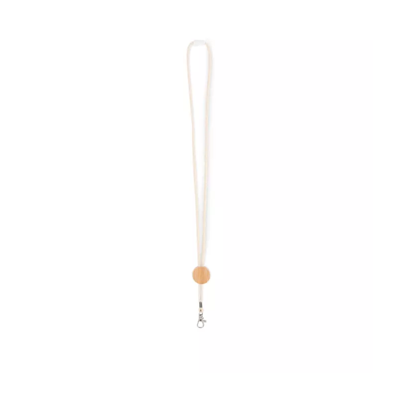 Lanyard algodón con mosquetón