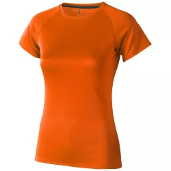 Camiseta Elevate Cool Fit "Niagara" Mujer Naranja