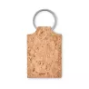 Llavero rectangular de corcho
