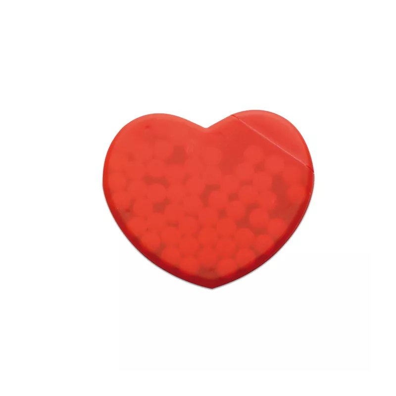Caja corazón de caramelos