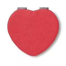 Espejito corazón en PU