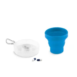 Vaso plegable de silicona
