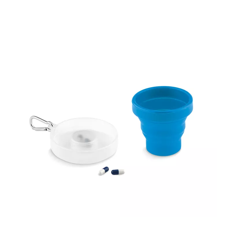 Vaso plegable de silicona