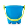 Cubo de playa con 6 juguetes