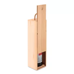 Caja de vino de madera