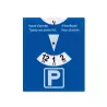 Tarjeta de aparcamiento de PVC