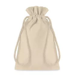 Bolsa de algodón pequeña 105 gr / m².