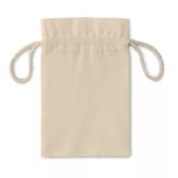 Bolsa de algodón pequeña 105 gr / m².