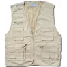 Chaleco Safari Adulto Beige