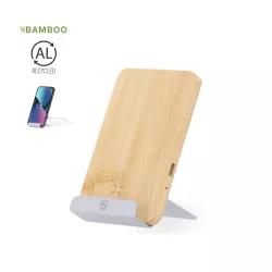 Cargador Bambú/ Aluminio Reciclado